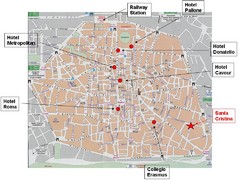 Bologna Tourist Map