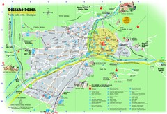 Bolzano Tourist  Map