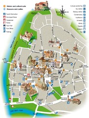Bolzano tourist map