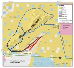 Bonneville Salt Flats International Speedway Map Bonneville Salt Flats International Speedway Map