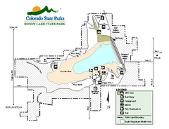 Bonny Lake State Park Map