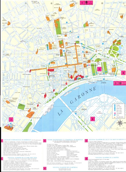 Bordeaux Map