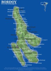 Bordoy island Map