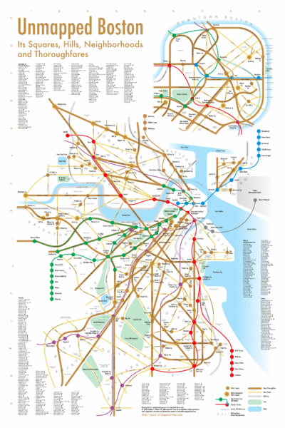 Boston Neighborhood Map