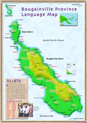 Bougainville Province language Map