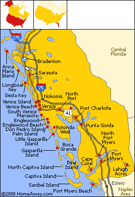 Bradenton Beach Map