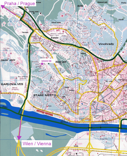 Bratislava Map