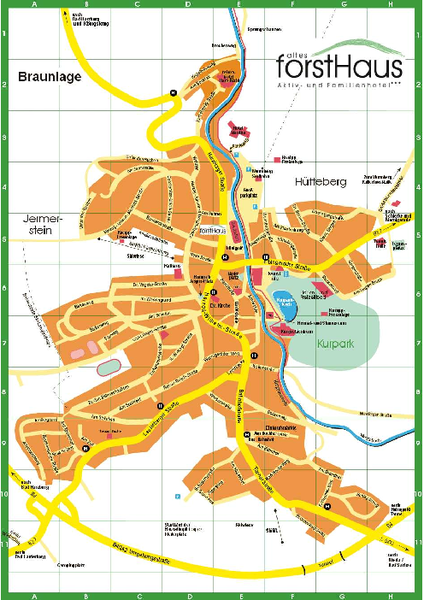 Braunlage Map