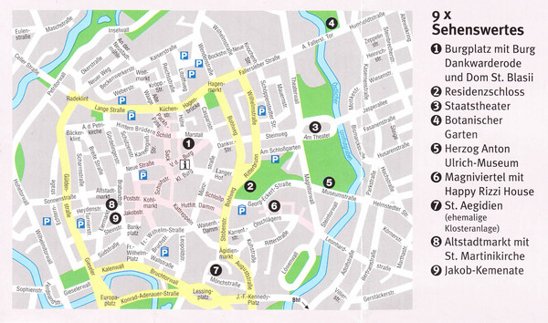 Braunschweig Map