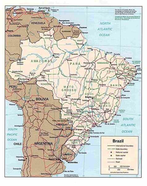 Brazil Map