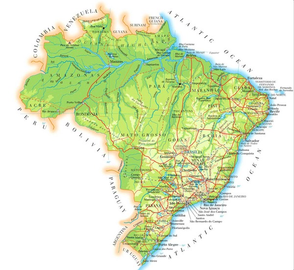 Brazil Map