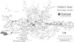 Breckenridge Town Map