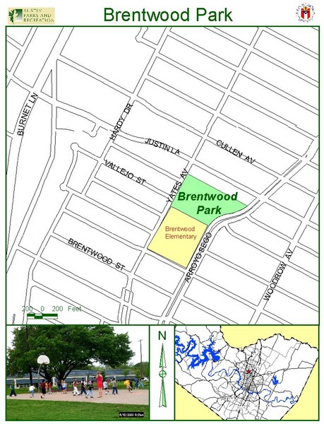 Brentwood Park Map