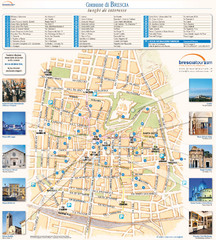Brescia Tourist Map