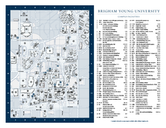 Brigham Young University Map