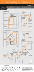 Brighton Transit Map Brighton Transit Map