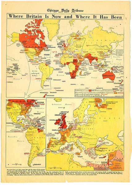 British Empire History Map
