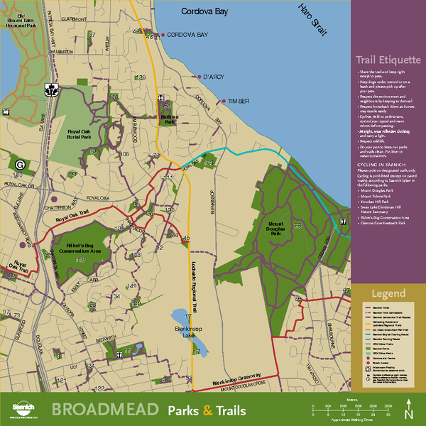 Broadmead Area Map