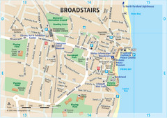 Broadstairs Tourist Map