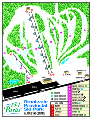 Brookvale Provincial Park Ski Trail Map