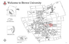 Brown University Map