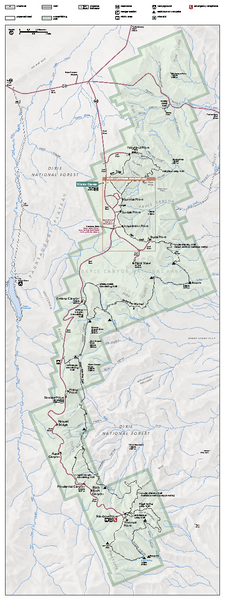 Bryce Canyon Official Park Map