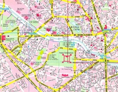 Bucharest Street Map