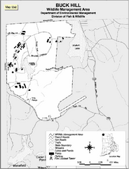 Buck Hill Wildlife Management Area Map