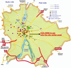 Budapest Hotel Map