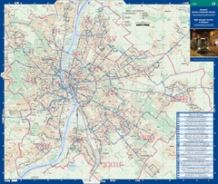 Budapest Night Bus Routes Map
