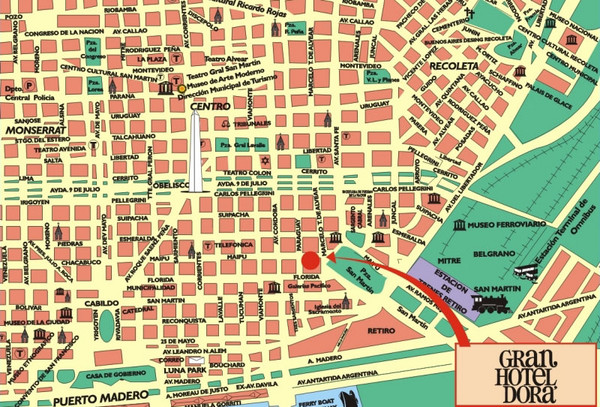 Buenos Aires Map