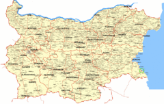 Bulgaria Tourist Map