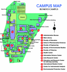 Bunkyo Campus Map