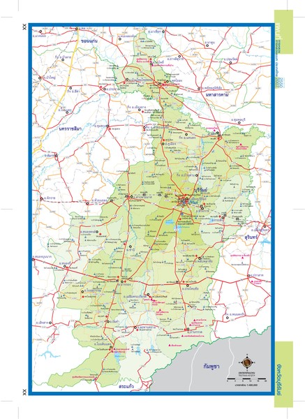 Buri Ram Thailand Map Buriram Thailand Map - Buriram Thailand • Mappery