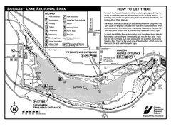 Burnaby Lake Park Trail Map