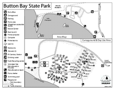 Button Bay State Park Campground Map