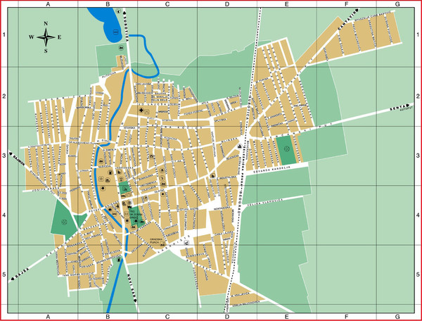 Bácstopolya Map