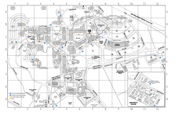 cal poly pomona campus map Cal Poly Pomona Campus Map Cal Poly Pomona Ca Mappery cal poly pomona campus map