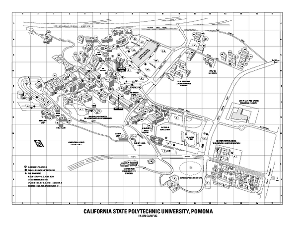 Cal Poly Pomona Map