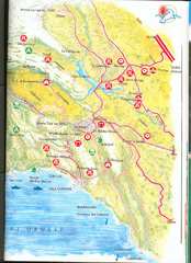 Cala Gonone Tourist Map