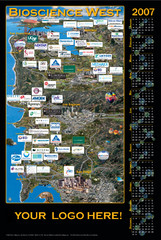 California Bio-science Company Map