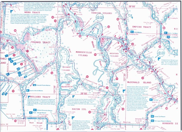 California Delta Maps/Fish "N" Map