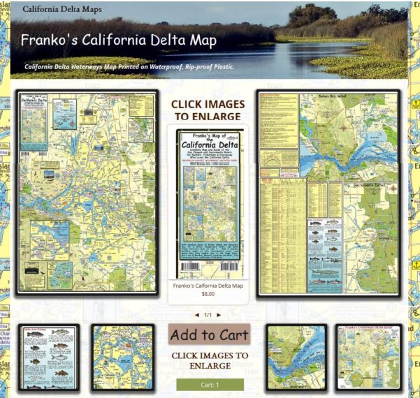 California Delta Maps Map - Rio Vista California • mappery