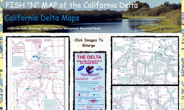 California Delta Maps Map