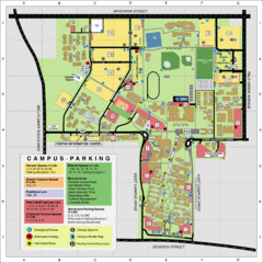 California State University Long Beach Map