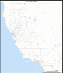 California Zip Code Map