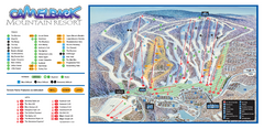 Camelback Ski Trail Map