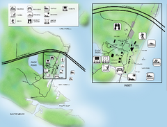 Camp Helen State Park Map