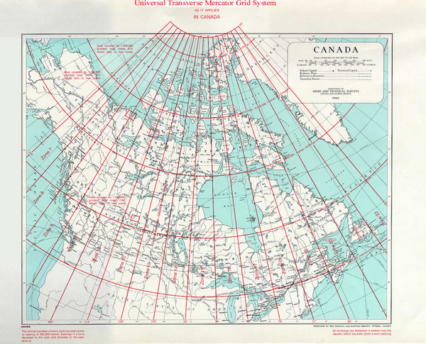 Canada Guide Map