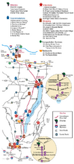 Canadaigua Wine Trail Map